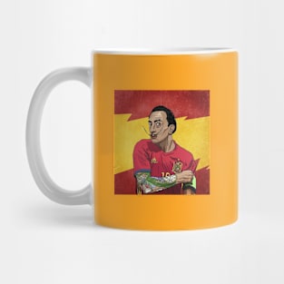 Football Art - Salvador Dali - Absurdist GOAT Mug